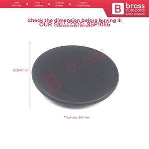 Cubierta de Gancho de Remolque para Parachoques Trasero BSP1086 4386456 para Transit Tourneo Connect MK1 2002-2013 - Product Image 6