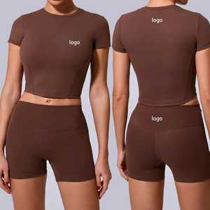 Ensembles de yoga 3 pièces doux et confortables pour femmes pour vêtements de sport/vêtements de fitness femme 2025 ensembles de yoga sans couture pour vêtements actifs - Product Image 5