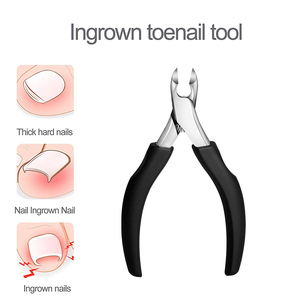 Coupe-ongles d'orteil robuste sur mesure 6.0 "coupe-ongles finition polie printemps Action coupe-ongles avec poignée pour la beauté - Product Image 5