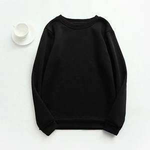 100% coton bio Premium respirant sweats à capuche haute qualité surdimensionné chemises décontractées nouvelle femme Anti-rides sweats hiver - Product Image 3