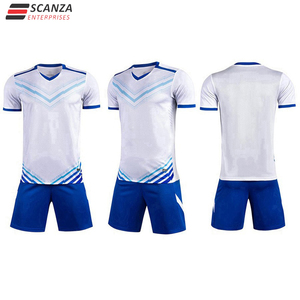 Camiseta de fútbol transpirable personalizada de alta calidad, nuevo diseño, conjunto de uniforme de fútbol de Francia, ropa de equipo por sublimación - Product Image 6