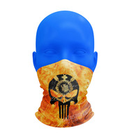 Cache-cou de sport professionnel personnalisable avec logo, anti-UV, respirant et à séchage rapide en polyester pour paintball