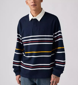 Wholesale Custom Men's <b>Rugby</b> <b>Shirts</b> and Sports Polo <b>Shirts</b> with <b>Long</b> <b>Sleeves</b>, Breathable and Functional Team Sport Wear from BD - Product Image 4