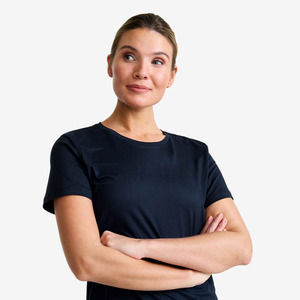 Vente en gros de t-shirts d'entraînement vintage personnalisés pour femmes avec broderie de boutons décontractés pour la course à pied et les événements sportifs à vélo - Product Image 4