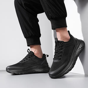 XiYuan Model 908 Waterproof <b>Non</b> <b>Slip</b> Rubber Chef <b>Shoes</b> Comfortable <b>Kitchen</b> Work Sneakers Black Restaurant Cooking Safety - Product Image 1