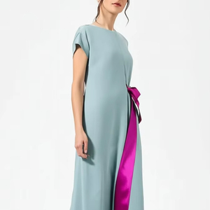 Para las mujeres elegantes vestidos de alta calidad Streetwear ropa sostenible lavable Personalización de Vietnam fabricante OEM ODM - Product Image 1