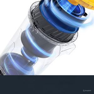 Aspirateur vertical pivotant avec aspiration à double cyclone, phares LED et outils pour animaux de compagnie pour le nettoyage multi-surfaces - Product Image 5