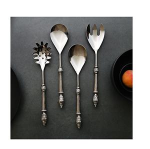 Ensemble de couverts durables et écologiques en acier inoxydable pour vernis à miroir cuillère/fourchette Combo mariage restaurant hôtel usage domestique - Product Image 1