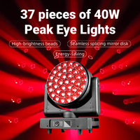 FY3740 Super Bright 37 X40W Bienen auge RGBW LED Moving Head Light Große Größe für Konzerte TV Studios Seminare Kunst ausstellungen