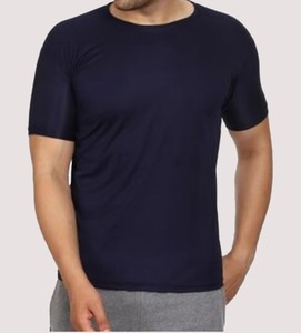 ขายส่งที่กําหนดเองโพลีเอสเตอร์ผ้าเจอร์ซีย์เดียว Tee O-คอเสื้อยืดธรรมดา Camisetas ผู้ผลิตเสื้อยืด Unisex เสื้อทีผู้ชาย - Product Image 3