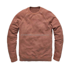 Logo personnalisé OEM & ODM Hommes Pull Solide Motif à Manches Longues Col Ras du Cou Hiver Hommes Vêtements Hoodies Sweatshirts Basics - Product Image 1