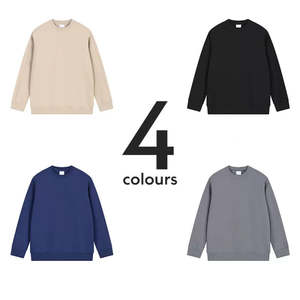 Sudadera con Capucha y Forro Polar Ecológico, Unisex, de Punto, Ajuste Regular, de Spandex/Algodón, Sólida, Informal, para Invierno - Product Image 5