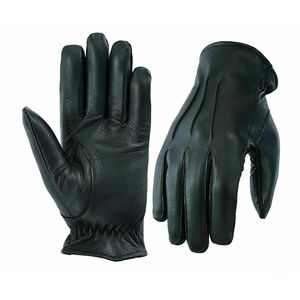Gants de conduite en cuir pour femmes aspect classique lisse Gants de conduite en cuir d'agneau souple et flexible pour le confort Gants de conduite en cuir - Product Image 3