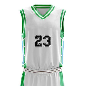 Vêtements de basket-ball pour hommes en polyester, vente chaude, design personnalisé, tenue d'entraînement pour jeunes, ensemble de maillots de basket-ball - Product Image 4