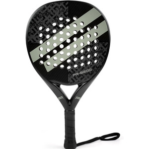 Raquette de padel/tennis de plage personnalisée en fibre de carbone 24K – Raquette professionnelle blanche avec noyau en mousse EVA, raquettes de tennis de table - Product Image 1