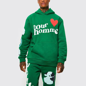 Chándal con Capucha de Estilo Vintage para Hombre, Personalizado OEM de Alta Calidad, en Algodón, Corte Ajustado, Pantalones Deportivos Casuales en Oferta - Product Image 1