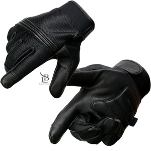 Guantes de cuero PU de invierno para mujer Tecnología de pantalla táctil transpirable Nuevo diseño Estilo liso de moda para uso informal al aire libre - Product Image 1