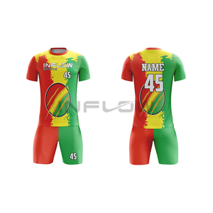 Maillot de football personnalisé en gros, logo personnalisé, 100% polyester, maillot de football pour jeunes, uniforme de football pour hommes, uniforme de football personnalisé - Product Image 6