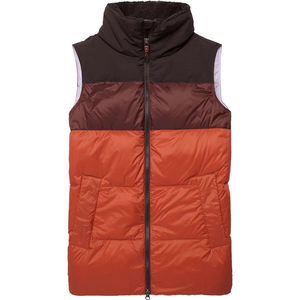 Venta al por mayor chaleco sin mangas Puffer forro aislado invierno Puffer cremallera completa nuevo diseño de moda chaqueta a prueba de viento mujeres chaleco - Product Image 1