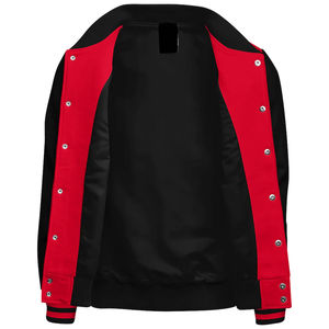 Chaqueta universitaria personalizable de alta calidad para hombre para invierno Cuello alto transpirable con técnicas bordadas - Product Image 6