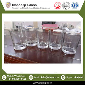 Acheter en gros marque privée marque originale verre soufflé à pois bougies en verre personnalisé - Product Image 2