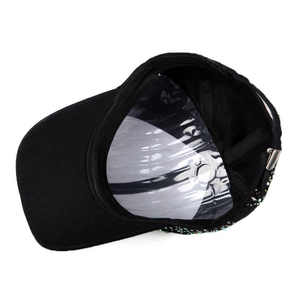 Casquettes de baseball à boucle métallique, casquettes de baseball d'extérieur avec diamants, casquettes de sport unisexe personnalisées à 6 panneaux avec logo, ajustées et à visière incurvée - Product Image 4