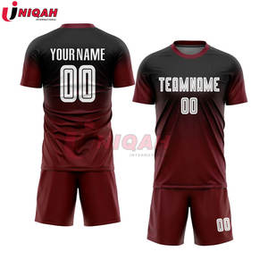 Camisetas de fútbol y camisetas de fútbol personalizadas al por mayor-Camisetas de equipo impermeables transpirables elásticas - Product Image 2