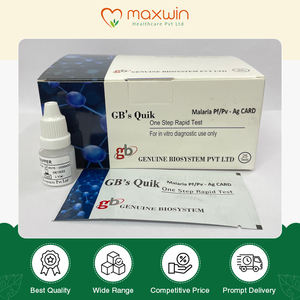 인도산 고정밀 바로 사용 가능한 혈액 검사 장비 말라리아 PF/PV/PAN 신속 카드 검사 키트 글로벌 대량 구매자용 - Product Image 2