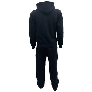 Conjunto de Sudadera con Capucha y Pantalones Deportivos de Algodón Personalizados con Logotipo, Chándal Unisex Holgado Informal para Hombre - Product Image 2