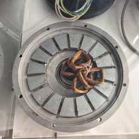 Générateur à aimants permanents à flux axial sans noyau 5 kW 10 kW 30 kW 100 kW 150 tr/min 300 tr/min, Moteur à aimants permanents à flux axial