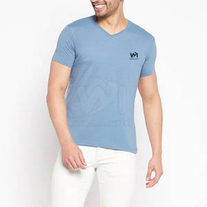 Just In <b>V</b> <b>Neck</b> <b>T</b>-<b>Shirt</b> For <b>Men</b> Smooth Fabric Ideal For Casual And Office Wear - Product Image 2