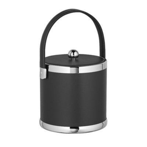 ถังน้ำแข็งสแตนเลสสีน้ำเงินและทองพร้อมฝาและที่คีบอุปกรณ์สำหรับบาร์ที่หรูหราสำหรับบ้านโรงแรมงานปาร์ตี้ไวน์และแชมเปญ - Product Image 4