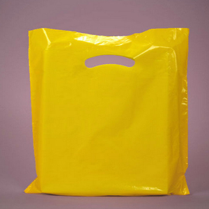 Wholesale Large Quantities Die Cut Side Gusset <b>Bag</b> with Handle for Carrying Shopping Gifts in Boutique Retail Clothing - Product Image 2