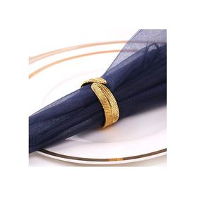 Table Napkin Ring <b>Decorative</b> <b>Gold</b> Finishing Fashionable Trending Design Metal Napkin Ring Manufacturer and Exporters - Product Image 2