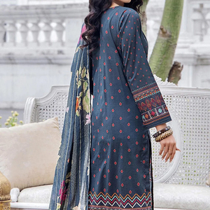 Vente en gros de qualité supérieure 2025 dernière conception dames été Shalwar Kameez concevoir votre propre pelouse robe en coton Maxi - Product Image 5