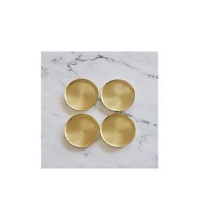 Dessous de verre en métal design martelé Logo personnalisé Décor de table pour les fêtes de restaurant Style classique Meilleur prix Très exigeant - Product Image 4