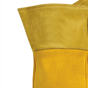 Guantes de soldadura MIG de 16 pulgadas Guantes de seguridad resistentes de cuero ignífugos con pulgar reforzado para trabajadores de fabricación - Product Image 6