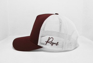 Venta al por mayor de 5 paneles de alto perfil con logotipo personalizado bordado en 3D, estilo cómodo y clásico para adultos, proveedor hecho en Vietnam - Product Image 3