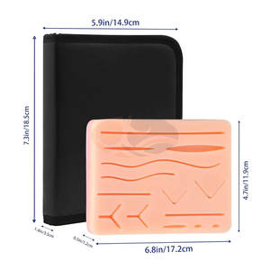 Kit de Entrenamiento de Sutura Manual Reutilizable de Acero Inoxidable de Alta Calidad, Juego de Práctica Quirúrgica para Estudiantes, Entrenamiento Práctico Duradero, CE - Product Image 4