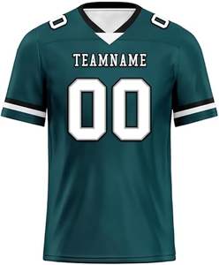 2025 maillot de football personnalisé pour hommes vêtements de sport respirants pour la pratique de l'équipe de rugby personnalisé pour adultes et adolescents - Product Image 3