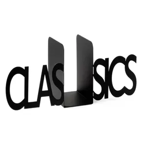 Support de livre de bureau durable, support de livre en aluminium plaqué or moderne de qualité supérieure, sculpture antique Feng Shui polie, Zahid Exports - Product Image 1