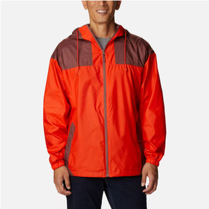 Chaquetas cortavientos informales de otoño 2024 para hombre, ropa cortavientos de cuero de piel de oveja impermeable estampada - Product Image 1