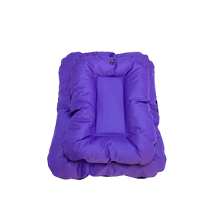 Natura 100% Handcrafted Twin Set Dog <b>Cat</b> Bed Solid Purple 2 Sizes Long-Term Use Washable Waterproof <b>Plush</b> Fiber Mechanical Wash - Product Image 1