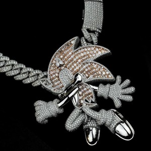 สร้อยคอจี้เพชรโมอิสสำหรับเครื่องประดับแฟชั่นคุณภาพสูงราคาไม่แพงจากอินเดีย - Product Image 2