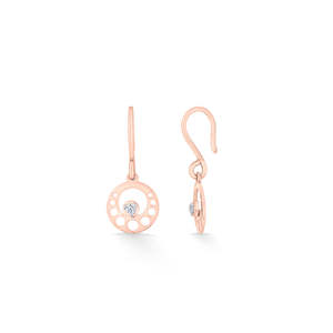 Pendientes de Oro Astra Orb para Mujer - Joyería de Moda con Colgante de Flor - Product Image 5