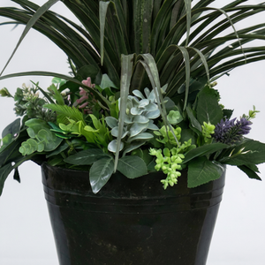 Fuente de Planta Artificial con Base Floral Mixta - Product Image 6
