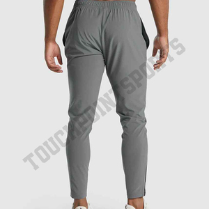 Pantalons de jogging personnalisés, survêtement de course avec poches à fermeture éclair pour hommes - Product Image 6