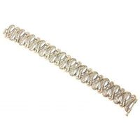 Pulsera de plata tibetana con diseño de cisne calado, regalo para mujer, joyería de moda