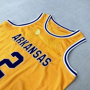 Maillot de basket rétro 2026 personnalisable en sublimation, design en maille, pour hommes, vente en gros, avec faible MOQ - Product Image 3