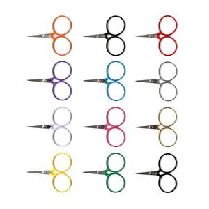 Tijeras de Bordado con Recubrimiento de Titanio al por Mayor OEM, Tijeras de Costura de Precisión Afiladas de Color Personalizado, Suministro del Fabricante - Product Image 5